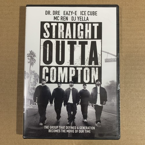 Straight Outta Compton (DVD, 2015) Dr Dre Easy-E Brand New - Picture 1 of 2