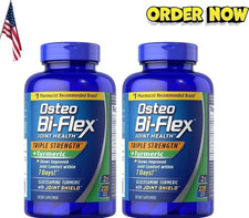 2 PACK Osteo Bi-Flex Joint Health, Triple Strength Turmeric 220 Ct. X 2 440
