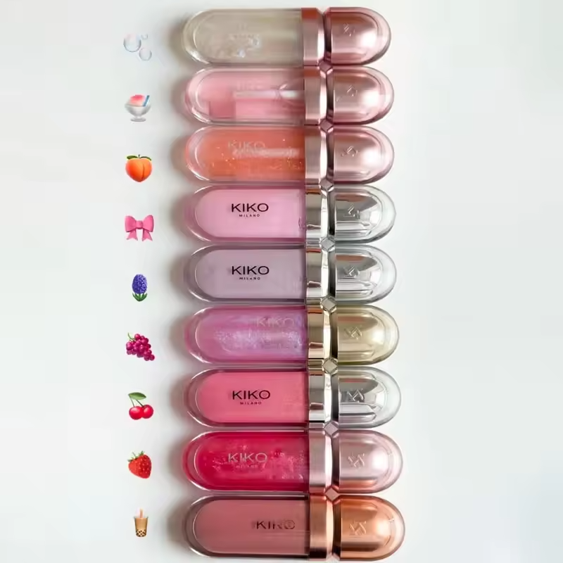 KIKO 3D Hydra Lipgloss Mirror Lip Glaze Shimmer Moisturizing