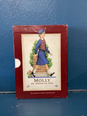 Vtg MOLLY AN AMERICAN GIRL - 5 Book Box Set Paperback 1989 First Edition