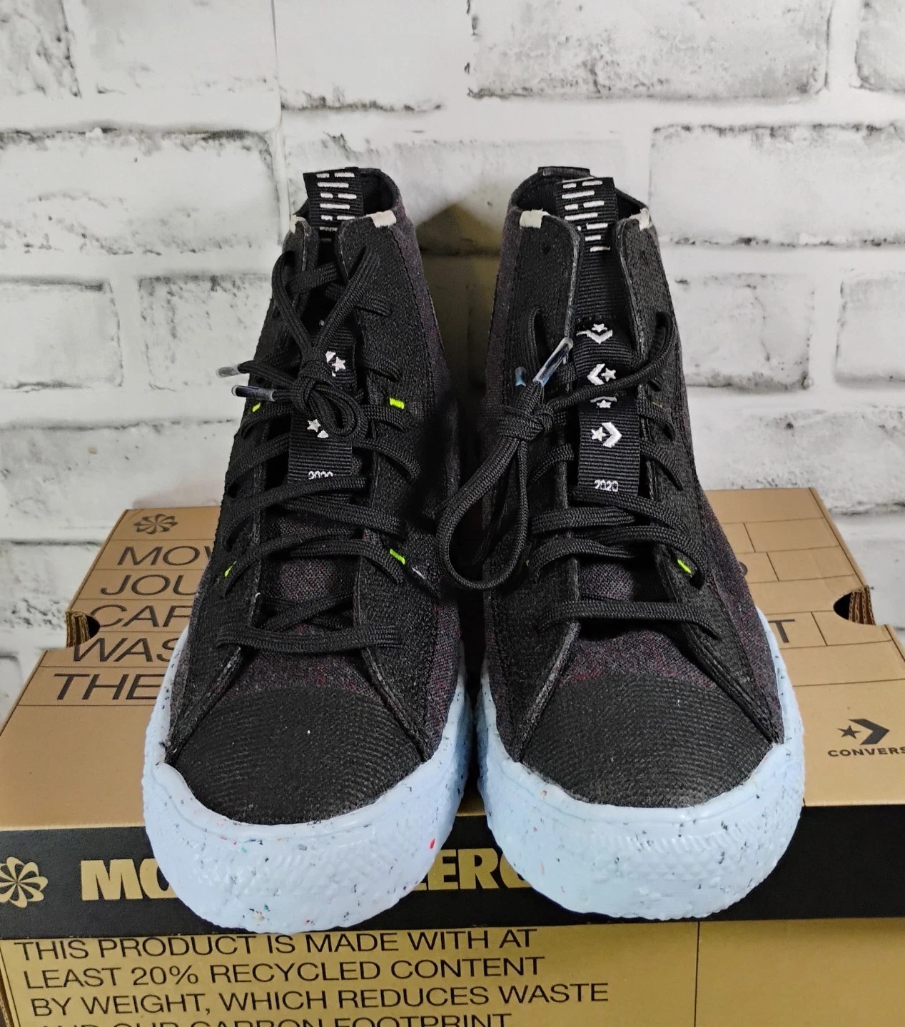 Converse Chuck Taylor All Star Hi Crater Men's Size 7 /Black/Blue 168600C thumbnail 3