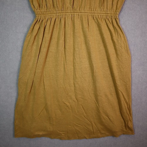 Country Road Womens Tie Detail Maxi Dress Size L Linen Blend Ruched Cap Sleeve - Photo 5/12