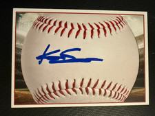 KRUZ SCHOOLCRAFT signed auto autographed Signature Card IP GTP