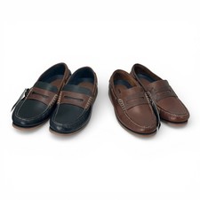 M&S Collection Men’s Real Leather Slip-On Classic Casual Loafers RRP £60.00