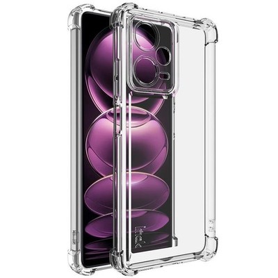 IMAK UX-4 Stoßfeste Hülle Transparent für Redmi Note 12 Pro 5G Indien