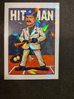 Yankees Caricatures Custom Card - Don Mattingly Hit Man - Cracked Ice Refractor