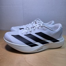 Multi SZ - Adidas Adizero Evo SL J White Black Running Shoes KI8482 NEW