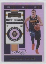 2019-20 Panini Contenders Conference Finals Ticket 30/125 Nikola Jokic #85 00am