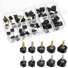 20 Pairs High Heel Replacement Tips Shoe Repair Stiletto Heel Caps