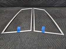 79-86 Ford Fox Mustang Fox Body Coupe Quarter Side Window Trim Set Lh Rh 79-86 Ford Fox Mustang Fox Body Coupe Quarter Side Window Trim Set Lh Rh