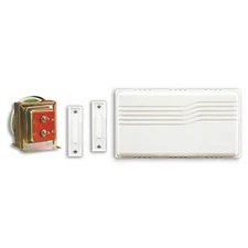Heath Zenith White Plastic Wired Door Chime Kit (Pack of 2)