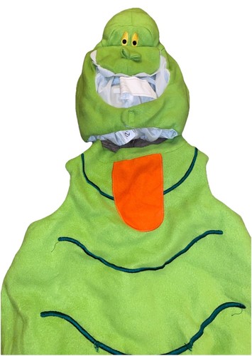 Slimer Rubies Costume Infant Ghostbusters Green Slimer Posh Costume Sz 2T GUC - Picture 2 of 17