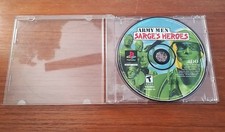 Army Men: Sarge's Heroes (Sony PlayStation 1, 2000) Tested Disc Only