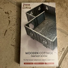 Dungeons & Lasers Woodhaven  WOODEN COTTAGE Fantasy Room  [Archon Studios] NEW