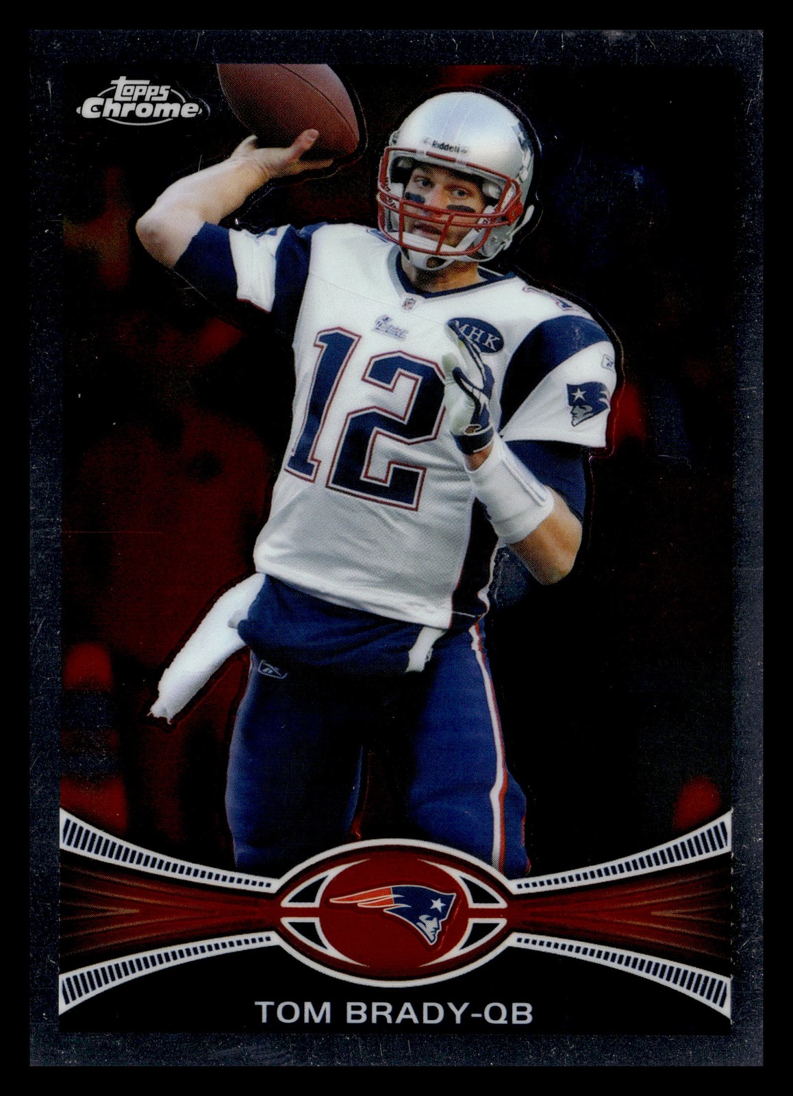 2012 Topps Chrome #220 Tom Brady