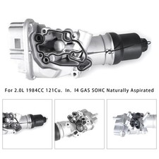 Engine Oil Cooler Oil Filter Assembly 06D115397K Pour VW Golf Jetta Audi A3 2.0T