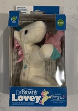 Dr. Brown's Lovey Pacifier  Teether Holder Dinosaur NEW - Damaged Box