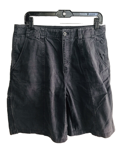 PGA Tour Mens Navy Blue Golf Shorts Size 34