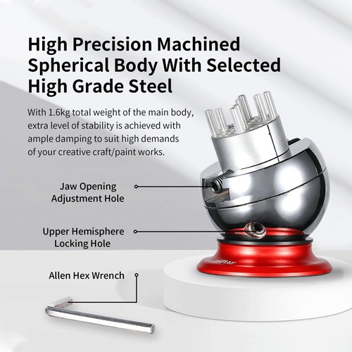 DSPIAE: Omnidirectional Spherical Vise - AT-SV - Picture 3 of 11