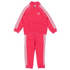 adidas Mädchen Joggingsanzug Set ED7670 Superstar Suit Pink / 68 / Jacke + Hose