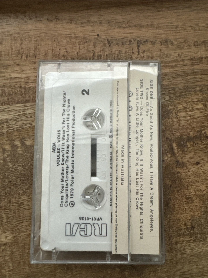 Abba Voulez Boys Cassette - Image 2 of 4