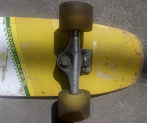 VINTAGE STELLA LONGBOARDS SKATEBOARD IN GUTEM ZUSTAND MIT NORMALER VERSCHLEISS - Bild 8 von 12