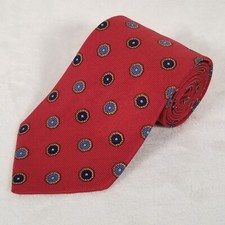 Brooks Brothers Makers Tie 100 Silk Printed in Italy Made USA W 3 5/8 L 57 5/8