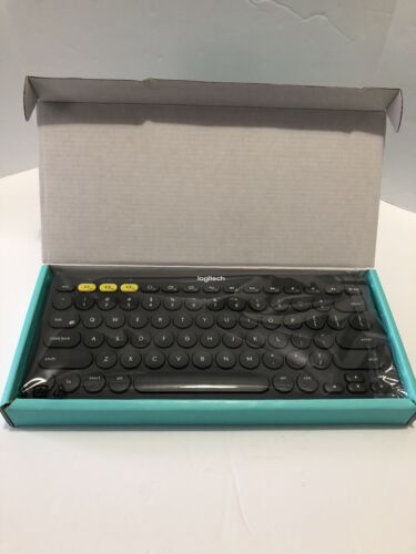 NEW LOGITECH K380 MULTI-DEVICE BLUETOOTH KEYBOARD DARK GREY - Picture 3 of 6