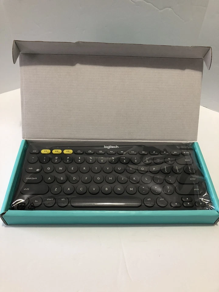 NEW LOGITECH K380 MULTI-DEVICE BLUETOOTH KEYBOARD DARK GREY - Image 3 of 4