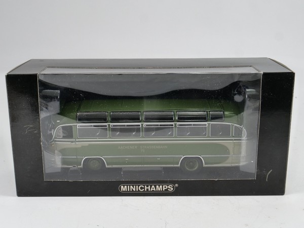 Minichamps 1/43 Mercedes-Benz 0 321 H Aachener StraßEnbahn 439 031081-image