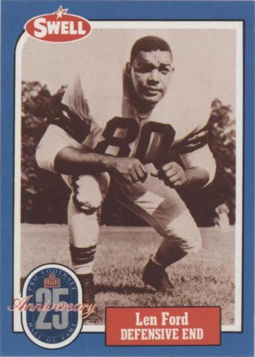 1988 Swell Football Greats Hall of Fame Len Ford #22 - 1 of 2