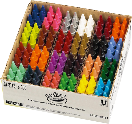 Myfirst Crayons - Assorted Colours (Pack of 144) | Perfect for School Classrooms - Picture 11 of 11