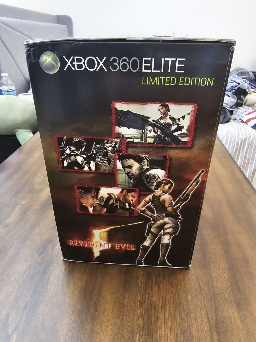 Microsoft Xbox 360 Elite Resident Evil 5 Limited Edition Microsoft Xbox 360 Elite Resident Evil 5 Limited Edition