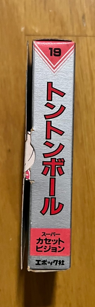 Ton Ton Ball Super Cassette Vision Epoch Japan Vintage Game 1985
