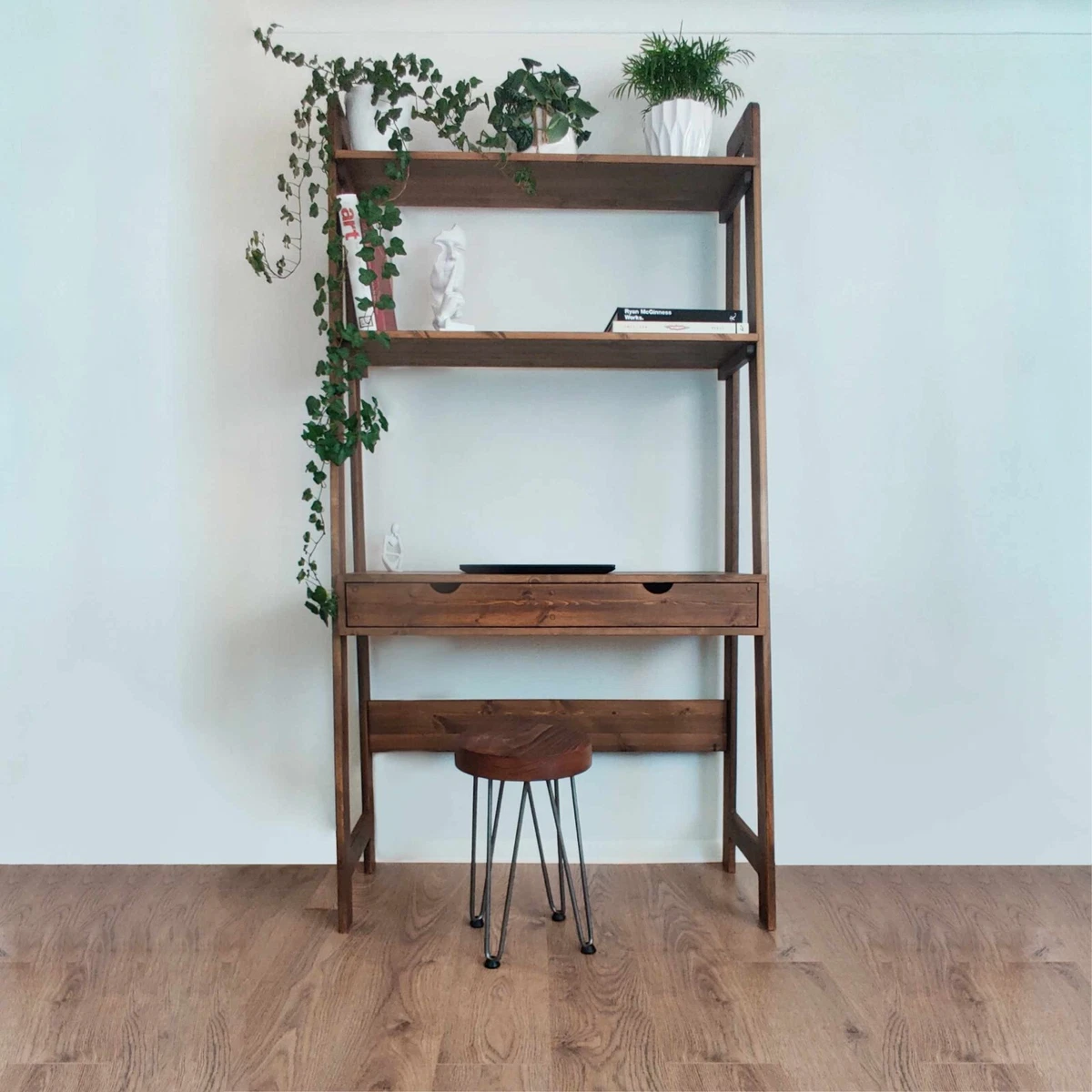 Rustic Industrial Desk Computer Desk Office Work Desk Solid