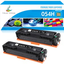 2x 054H for Canon 054 Black Toner Cartridge ImageCLASS MF641CW MF642CDW MF644CDW