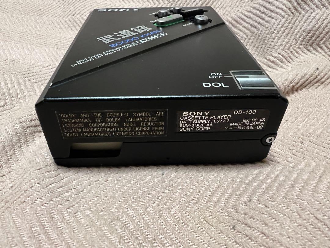 SONY 武道館 DD-100 Boodo Khan カセットプレーヤー SONY DD-100 BOODO KHAN カセットプレーヤー 武道館