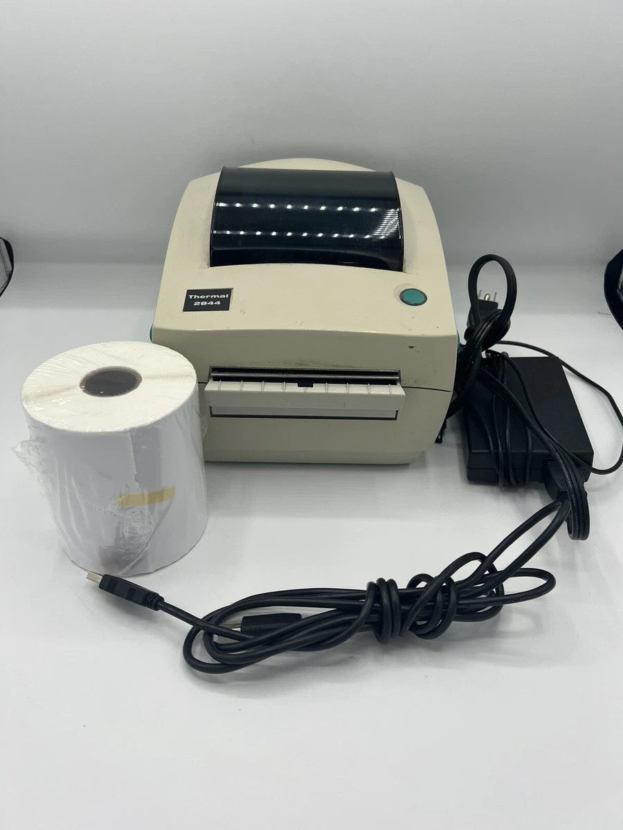 Zebra UPS LP 2844 Direct Thermal Label Printer Free Cables and