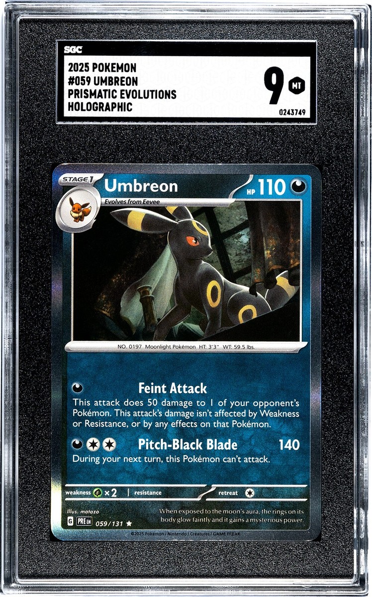 Umbreon 059/131 Sv: Prismatic Evolutions Holo for sale online | eBay