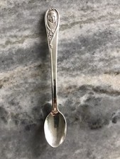 Vintage Gerber Silver Plated Baby Spoon, with Gerber Baby- birth, Christening