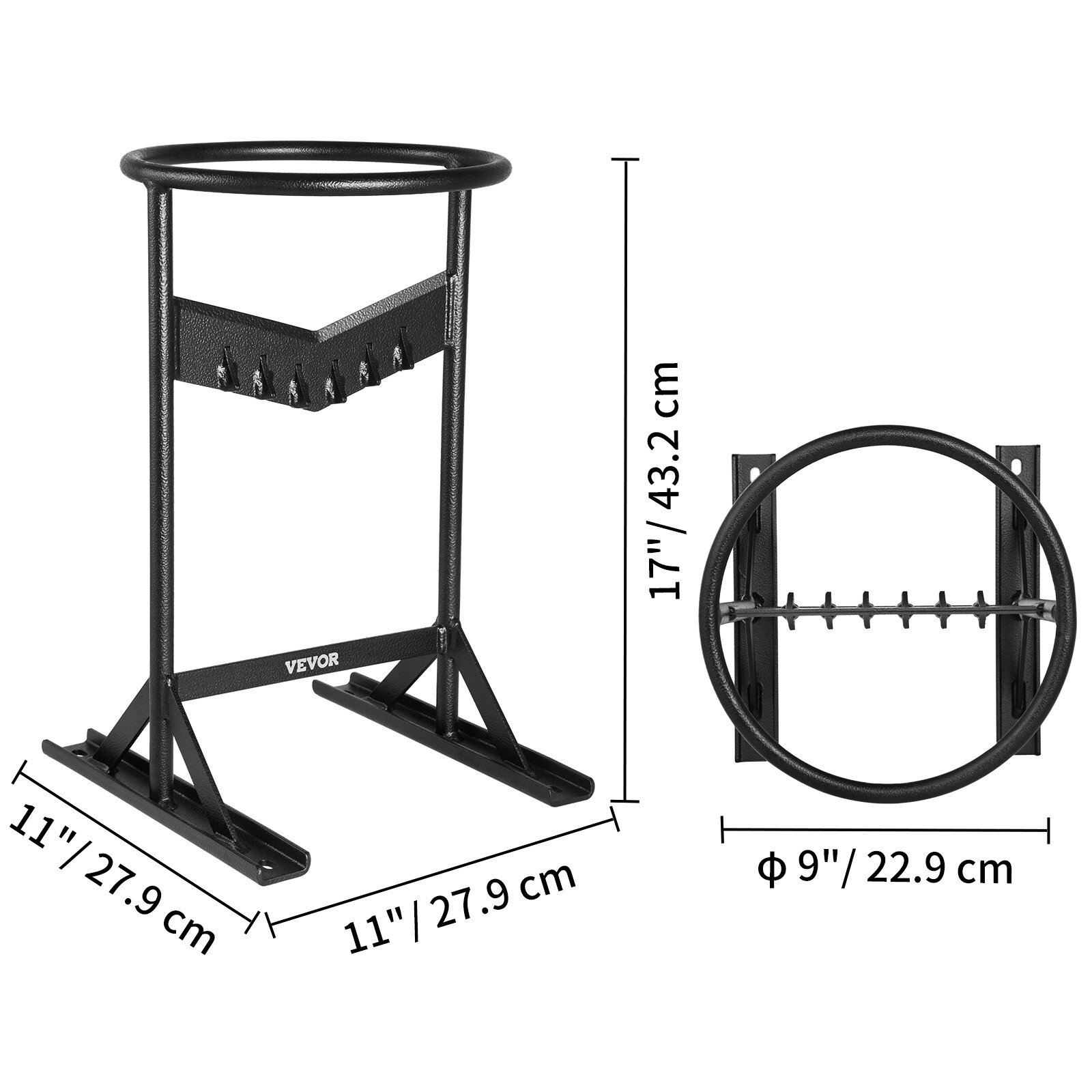 VEVOR Firewood Splitter 9" Heavy Duty Manual Log Wood Splitting V
