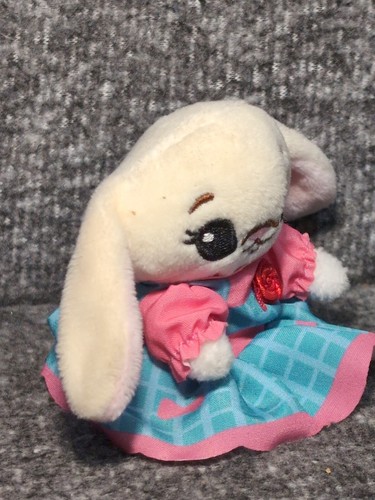 Pequeño conejito Tukkins de repuesto para juego preescolar-micro mini peluche 2,5" - Imagen 3 de 6