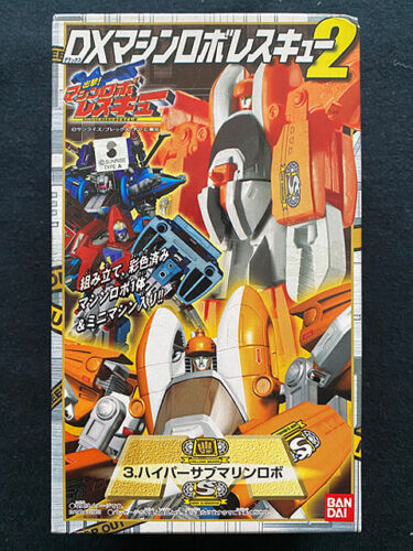 Bandai 2003 Machine Robo Rescue MRR MR-06 Robo Robot Gobot Candy Toy Figure - Picture 1 of 4