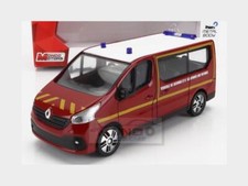 1:43 MONDOMOTORS Renault Trafic Minibus Sapeurs Pompiers 2020 MM53133-TRAFIC-RW