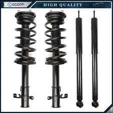 Fits 2007-2010 Ford Edge FWD Quick Complete Strut Coil Spring Mount & Shocks 4x