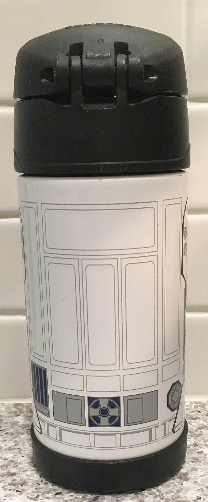 Thermos Star Wars S/S FUNtainer R2D2 Drink Water Juice Bottle 12 Ounce
