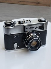 Vintage FED 5V Industar 61 L/D 2.8/55 Lens USSR ,Film Soviet Camera