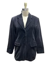 Vtg Boutique Europa Velvet Tailored Blazer Gothic Victorian Vampire Witch SZ 6