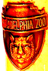"PHILADELPHIA ZOO"  Brass Emblem Attached to a Blank Pink Bullet Pencil — photo 7