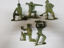 Lot of 12 Vintage Toys Tim Mee Military Plastic Figures and More FC23-T-K-407 